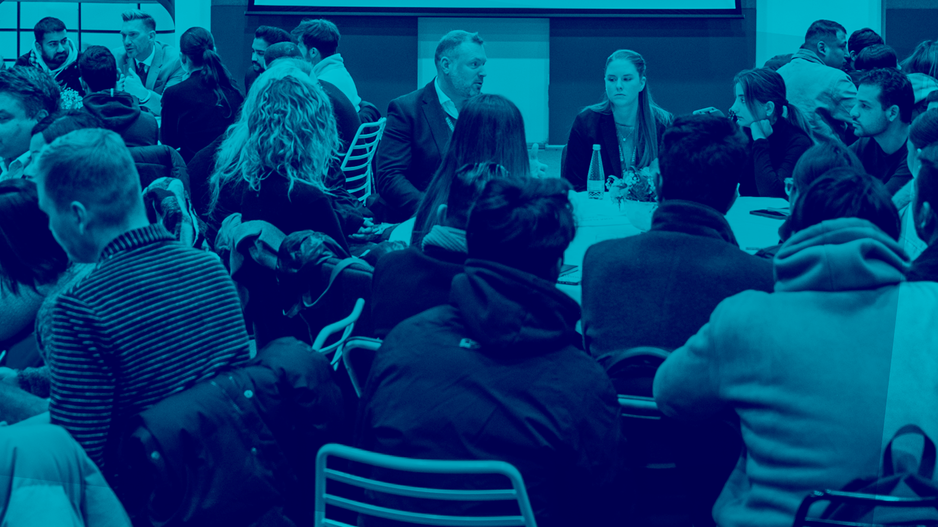 student staff smiling